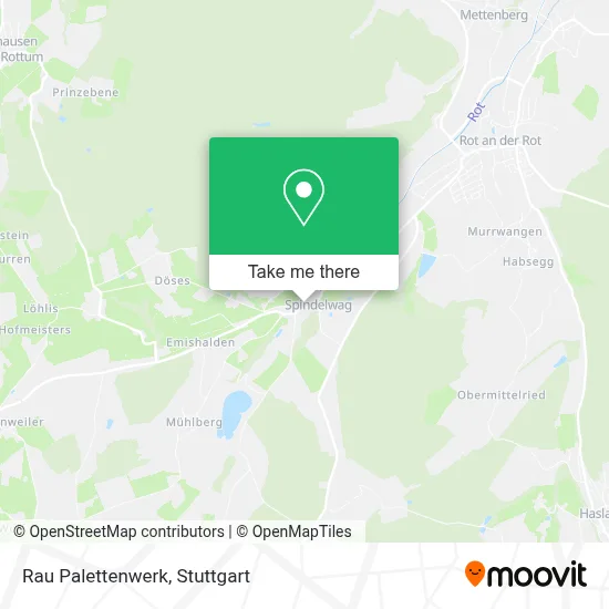 Rau Palettenwerk map