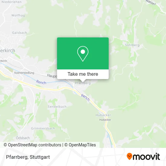Pfarrberg map
