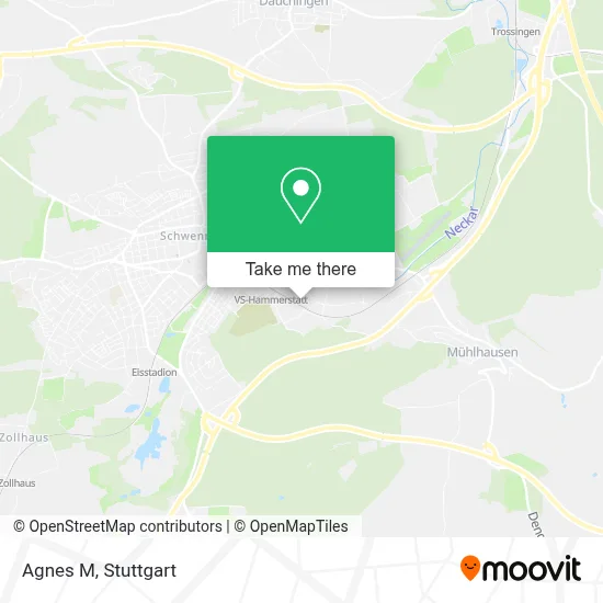 Agnes M map