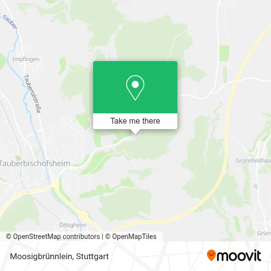Moosigbrünnlein map