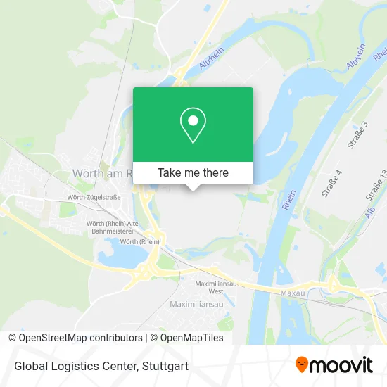 Global Logistics Center map