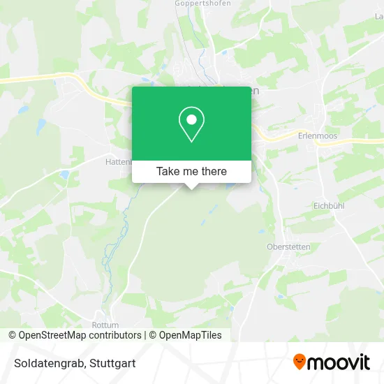Soldatengrab map
