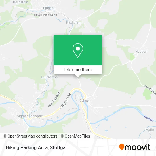 Wanderparkplatz map