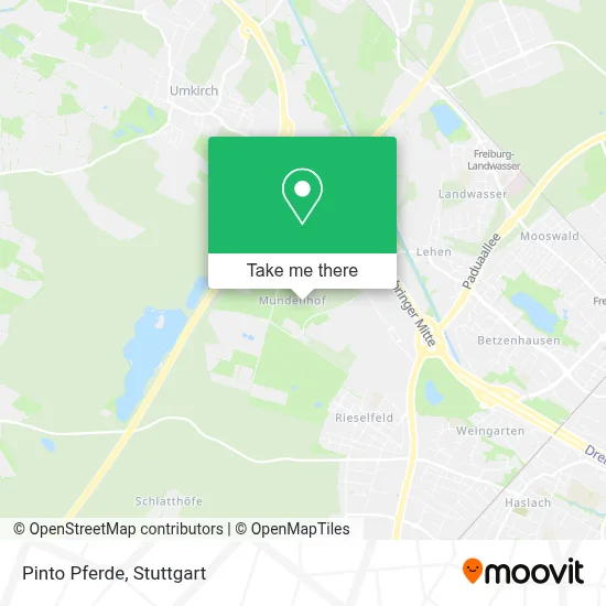 Pinto Pferde map