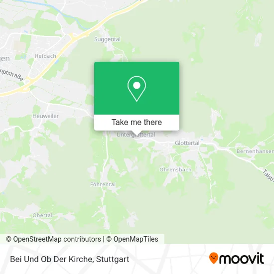 Bei Und Ob Der Kirche map