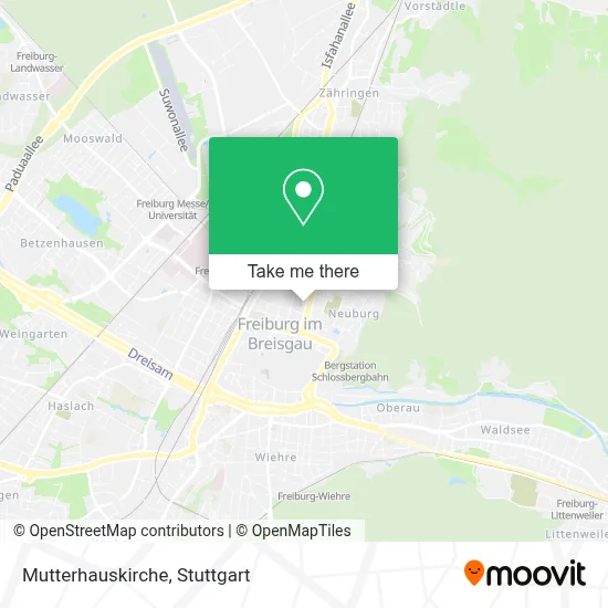 Mutterhauskirche map