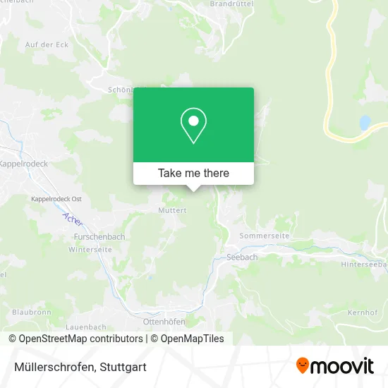 Müllerschrofen map