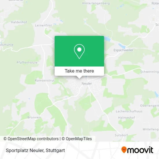 Sportplatz Neuler map