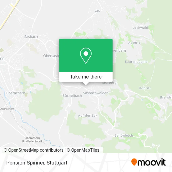 Pension Spinner map