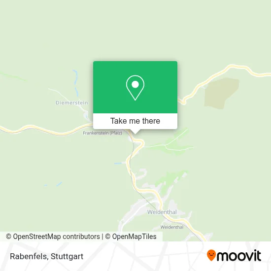 Rabenfels map