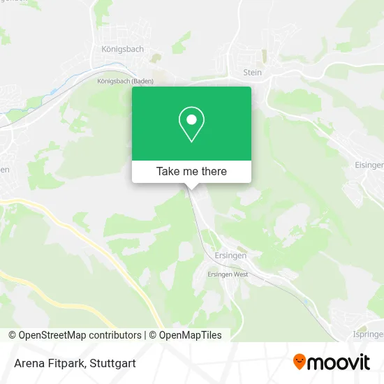 Arena Fitpark map