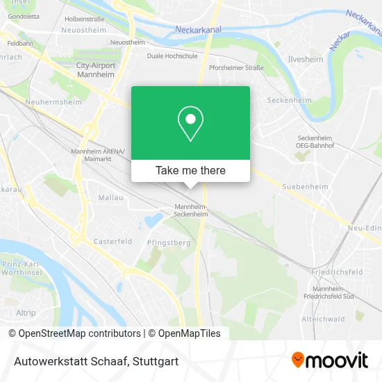 Autowerkstatt Schaaf map