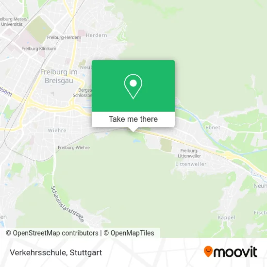 Verkehrsschule map