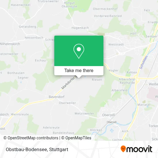 Obstbau-Bodensee map