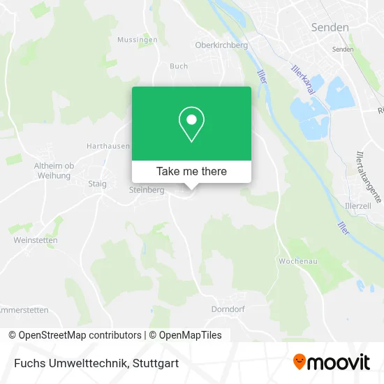 Fuchs Umwelttechnik map
