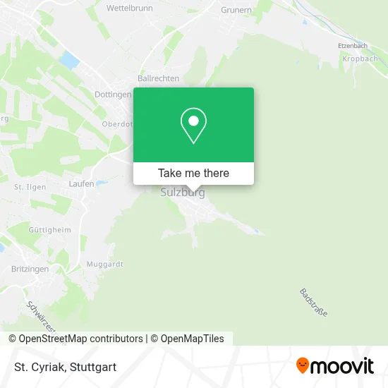 St. Cyriak map