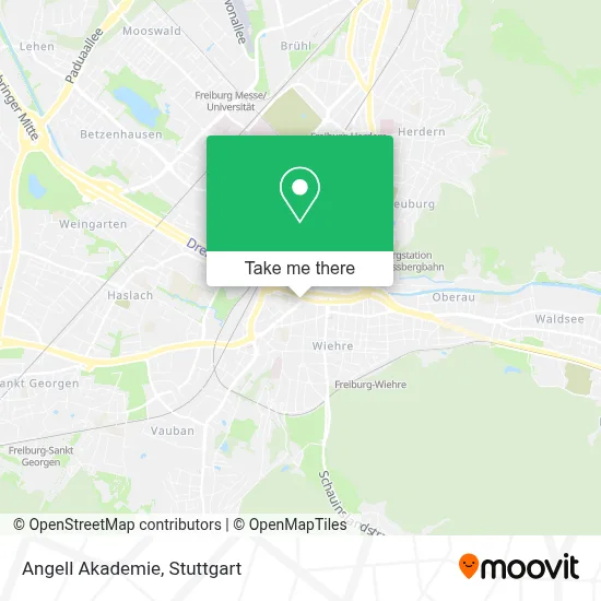 Angell Akademie map