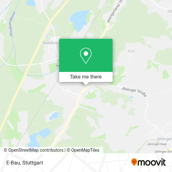 E-Bau map