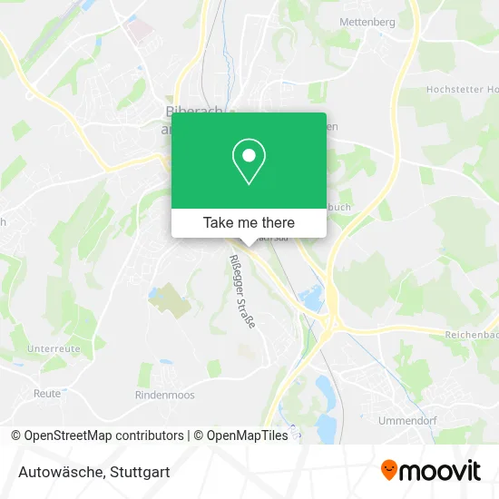 Autowäsche map