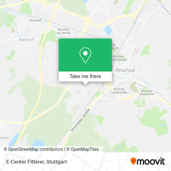 E-Center Fitterer map
