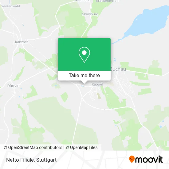 Netto Filiale map