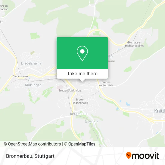 Bronnerbau map