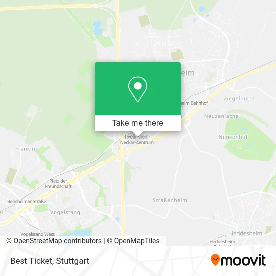 Best Ticket map