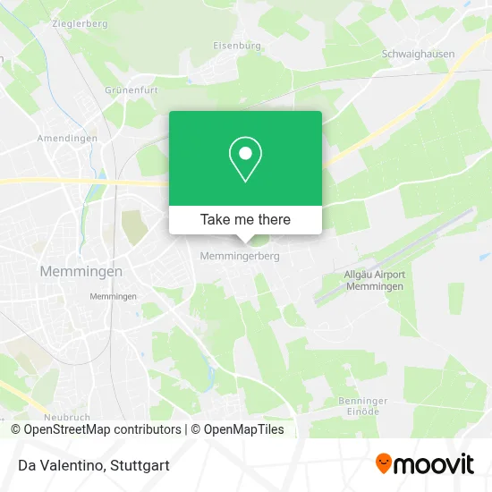 Da Valentino map