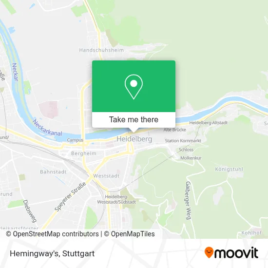 Hemingway's map