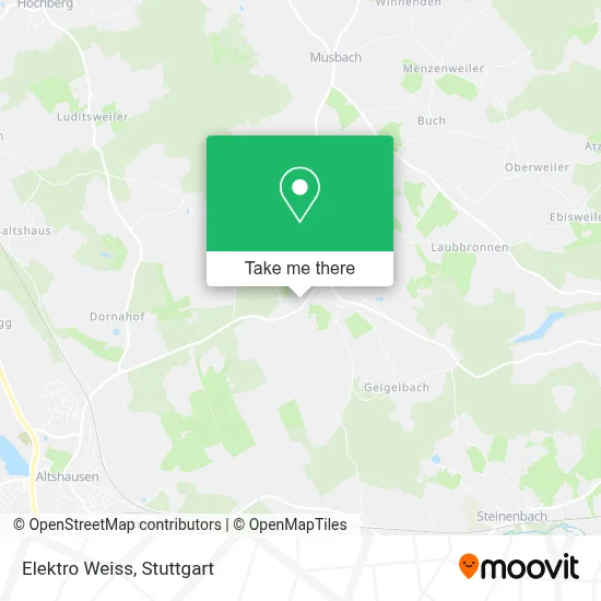 Elektro Weiss map