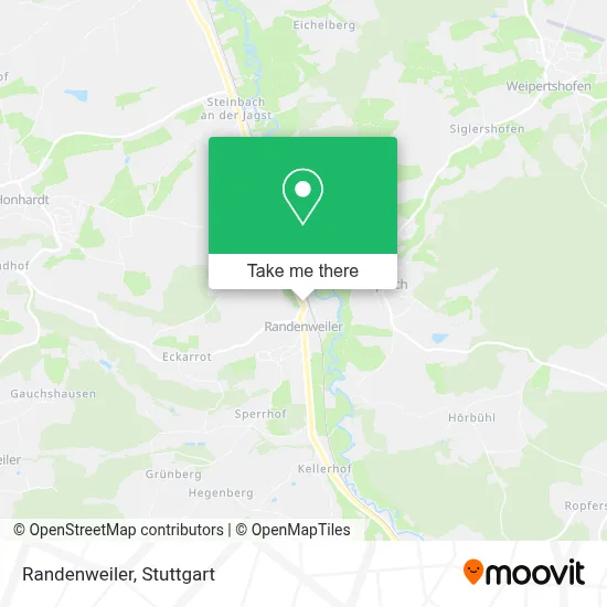 Randenweiler map