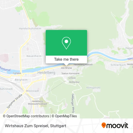 Wirtshaus Zum Spreisel map