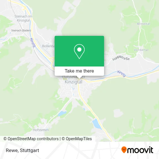 Rewe map