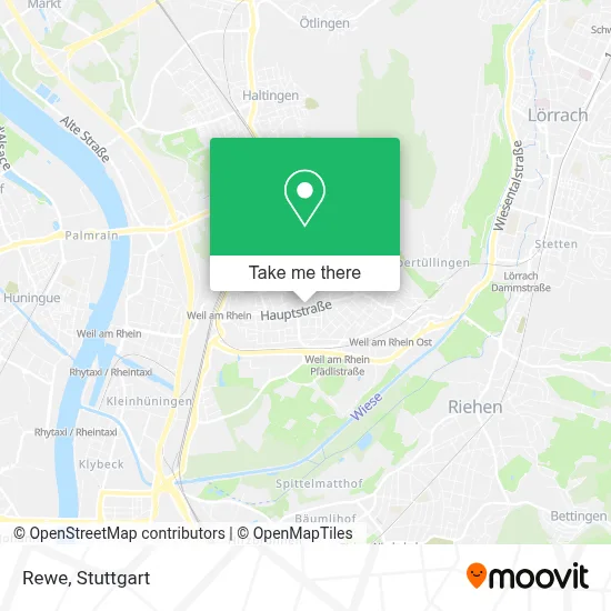 Rewe map