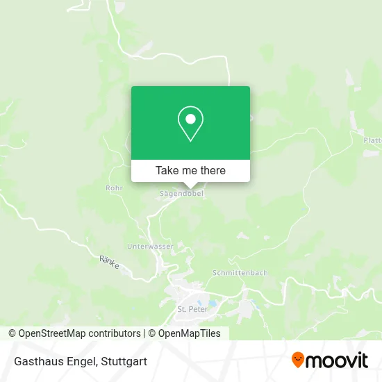 Gasthaus Engel map