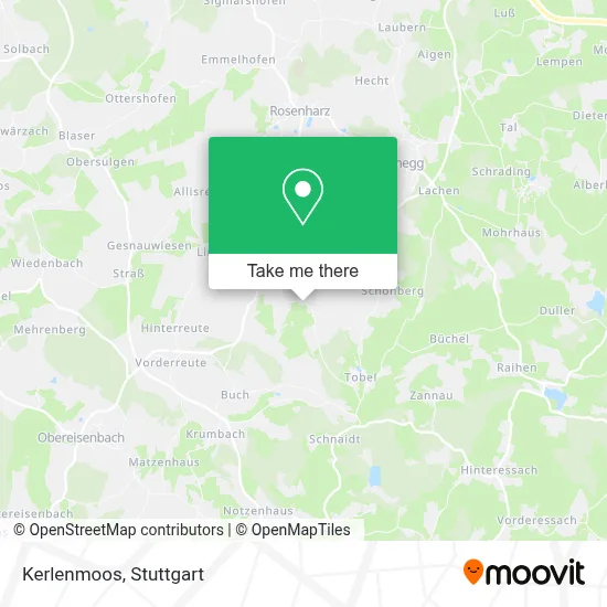 Kerlenmoos map