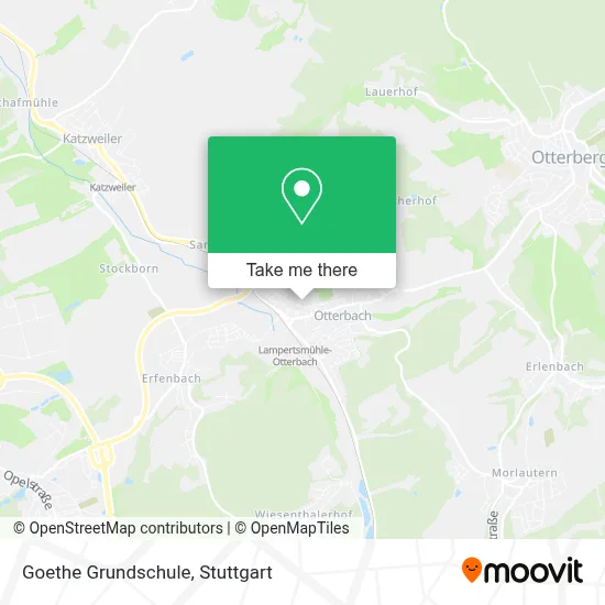 Goethe Grundschule map