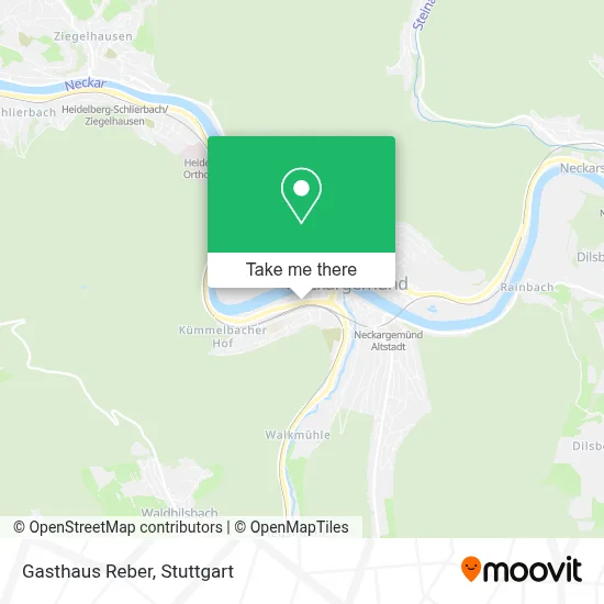 Gasthaus Reber map
