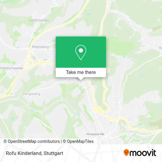 Rofu Kinderland map
