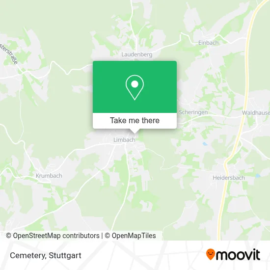 Friedhof map