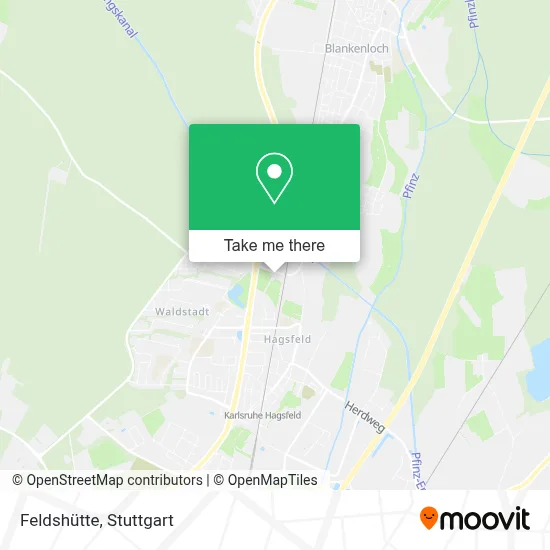 Feldshütte map