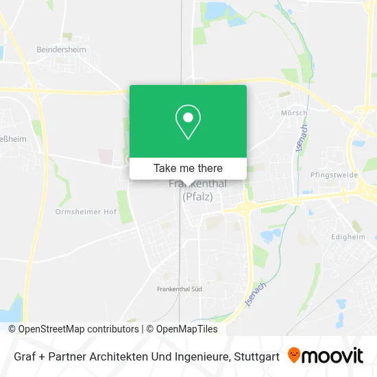 Graf + Partner Architekten Und Ingenieure map