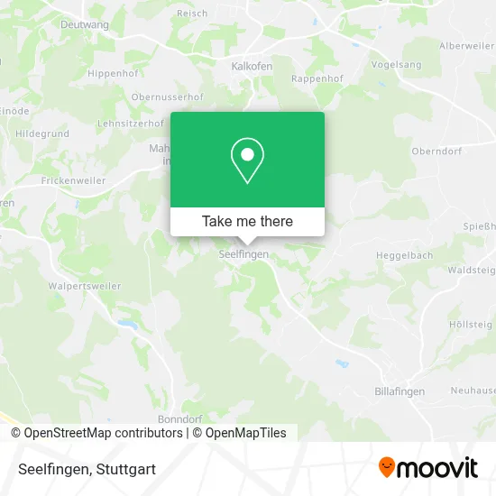 Seelfingen map