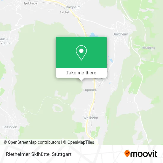 Rietheimer Skihütte map