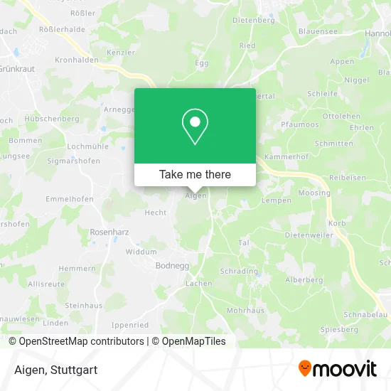 Aigen map