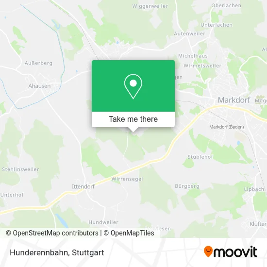 Hunderennbahn map