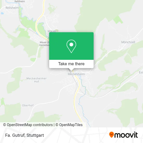 Fa. Gutruf map