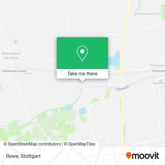 Rewe map