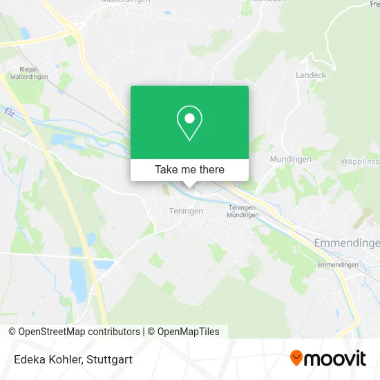 Edeka Kohler map