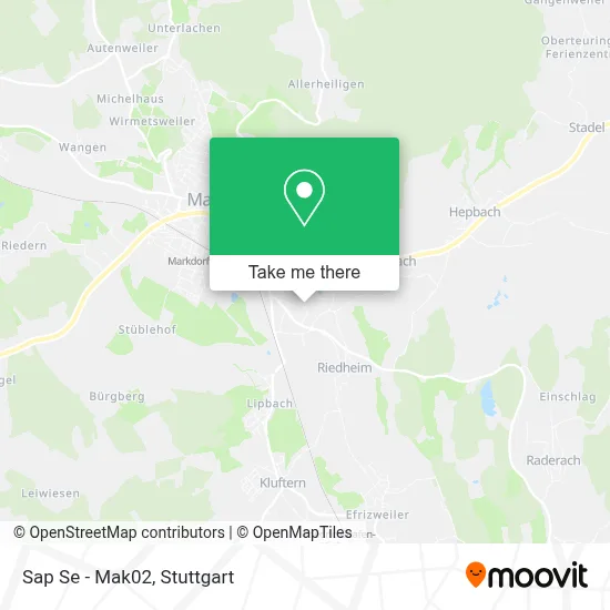 Sap Se - Mak02 map